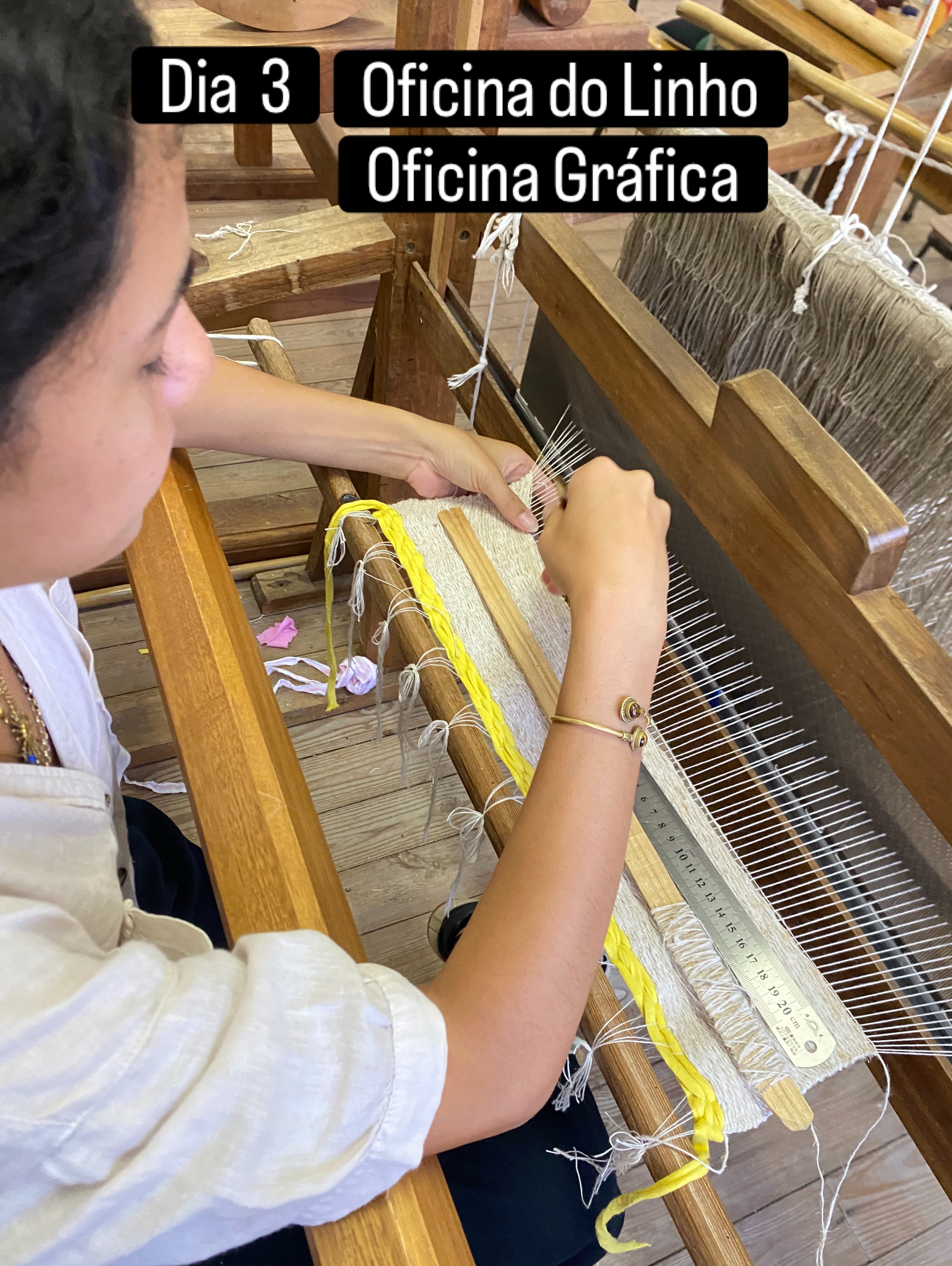 Oficinas do Linho e Gráfica · Dia 3